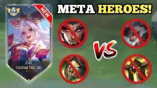 CICI против META HEROES! (Прощай, Юй Чжун!💀) ЛУЧШАЯ СБОРКА CICI 2025 ГОДА - MLBB