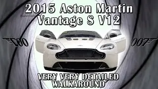 The V12 James Bond Car from Aston Martin Vantage S - [SoJooCars]