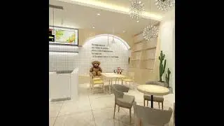 Modern Bakery Cake Store Insterior design ideas