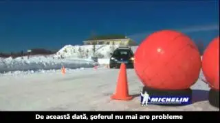 Teste de aderenta anvelope de iarna Michelin - AnveloSHOP.ro