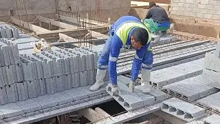 اسرار وتقنيات عمل اسقف المنازل بالبوترين والوردي