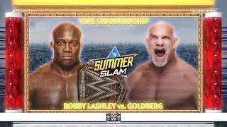 WWE SummerSlam 2021 - Card Predictions [v3]