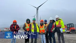 Haeckle Hill is the North's first entirely Indigenous-owned clean energy project | APTN News