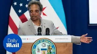 Chicago Mayor Lori Lightfoot calls out cops resting during protest chaos