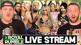 WWE ROYAL RUMBLE 2026 LIVE STREAM!