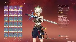 HOW I GOT SACRIFICIAL SWORD  Genshin Impact
