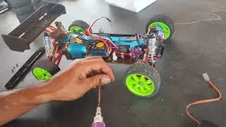 WL RC 124017 OTW Jaben bekasi  Ganti Servo Metal