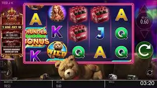 Ted 🧸 60p slot jackpot 🎰 tease?!?