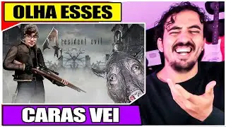 MELHORES MOMENTOS RESIDENT EVIL 4 JF | Leozin React