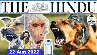 22 August 2022 | The Hindu Newspaper Analysis | Current Affairs 2022 #upsc #ias Editorial Analysis