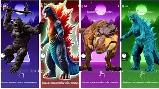 🦖 Pale Doom T-Rex VS 🦖🔥 Solar Flame Godzilla
