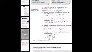 8th Math - Unit 2.5 - Lesson 2 - Terms of a Loan