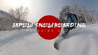 Japow Snowboarding (Hokkaido, Japan, 2024) [HQ 4K 60FPS]