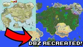I Created Dragonball Z's Entire Map in Minecraft