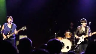 Tegan & Sara 26/28 - Sara dances all the way through Hop A Plane - Orange Peel - Asheville NC