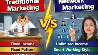 Traditional Marketing V/S Network Marketing #flp #forever #digital marketing #network marketing 