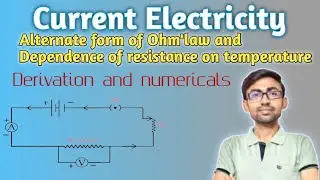 Alternate form of Ohm's law, Dependence of Resistance of conductor on temperature