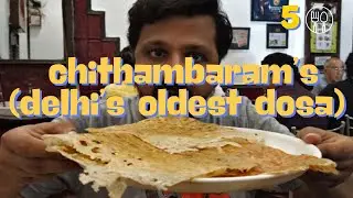 Chidambarams New Madras Hotel Lodhi Colony (Best South Indian Food) I Biker Goes to Eat I Episode 5