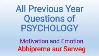 Psychology upsc optional  papers| 2014-2021|psychology previous year questions|