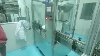 Linear Vial Liquid Filling and Capping Machine | Xingle Machine | in Action