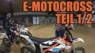 Das erste Mal E-Motocross edirtarena West - KTM Freeride E-SX Motocross 1/2 | Fabio Sch&auml;fer Vlog #40