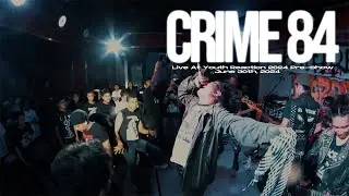 Crime 84 - Live At Youth Reaction Pre-Show 2024 June 30th, 2024.
