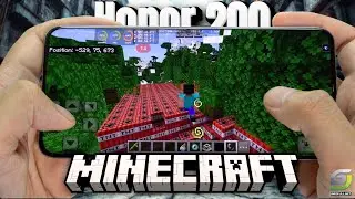 Honor 200 test game MineCraft | Snapdragon 7 Gen 3