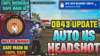 ⚙️ REG FF OB43 ♻️ ANTI BAN MAIN ID SAFE 📂 FREE FIRE & MAX 🔥🎮
