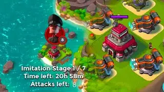 HAMMERMAN stages 1 - 7 | Boom beach🔥🔥🔥