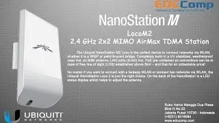 UBIQUiTi NanoStation LOCO M2 - UBNT LocoM2