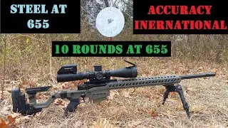 Accuracy International AT-X at the Range