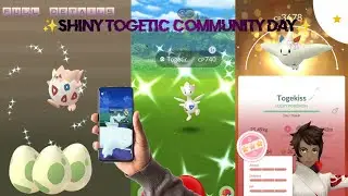 Shiny✨Togetic✨Community Day full details || Tips and Tricks for Togetic Community Day ||