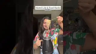 Ramen ready in 5mins🍜 #hostellife #foodhacks #ramen