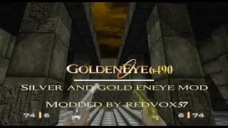 GoldenEye 007 N64: Silver & Gold-eneye by [Redvox57] (No Commentary) **39 Left to 500 subs**