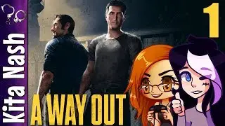 A Way Out Gameplay |Part 1| GETTIN' SWOLE IN THE SLAMMER | Prison Escape Co-Op Let's Play w/Kat