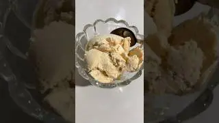Home made Caramel ice cream #icecream #dessert #ice