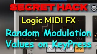 Random Values on KeyPress with Logic Modulator, just like Ableton Live's 'LFO' device