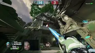 Camma teaches Quake Champions - THE IMPORTANCE OF HITTING THE SECOND RAIL (+ some spawn frag cycles)