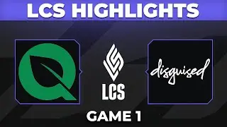 FLY vs DSG Highlights Game 1 | LCS 2026 Swiss Round 2 | FlyQuest vs Disguised by Onivia