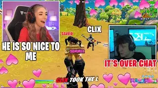 Clix Might Break Up After Sommerset Starts Flirting With Saevid (Fortnite Funny)