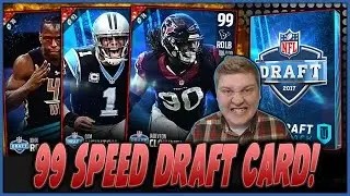99 SPEED DRAFT CARD!! | CLOWNEY, NEWTON, ROSS, GARRETT!! | MUT 17 DRAFT PROMO