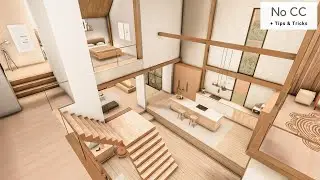 The Sims 4 Henford LUXURY House | No CC | Stop Motion Speedbuild