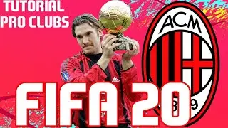 FIFA 20 - TUTORIAL FACE I Andriy Shevchenko (ICON) [Pro Clubs]