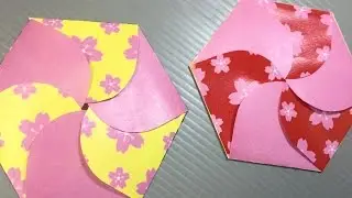 Origami Sakura Petal Fold Case Print Your Own