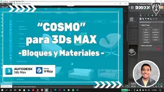 🟢 Como usar Chaos Cosmos de Vray para 3Ds MAX