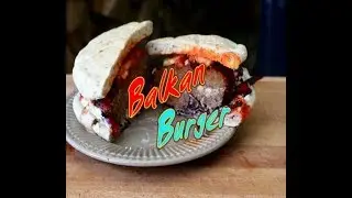 The BBQ BEAR: Balkan Burger vom Grill /BBQ Burger Rezept/Tag 1 der Burgerwoche