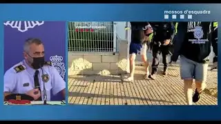Roda de premsa macrooperació contra el crim organitzat albanés