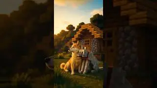 AI Wonder Clips #ai #cute #funny #shiba #minecraft #minecraftshorts