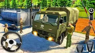 Army Truck Driver Simulator - US Offroad Military Transporter Driving - Android GamePlay