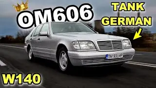 MERCEDES S-CLASS - W140 с легендарным двигателем OM606